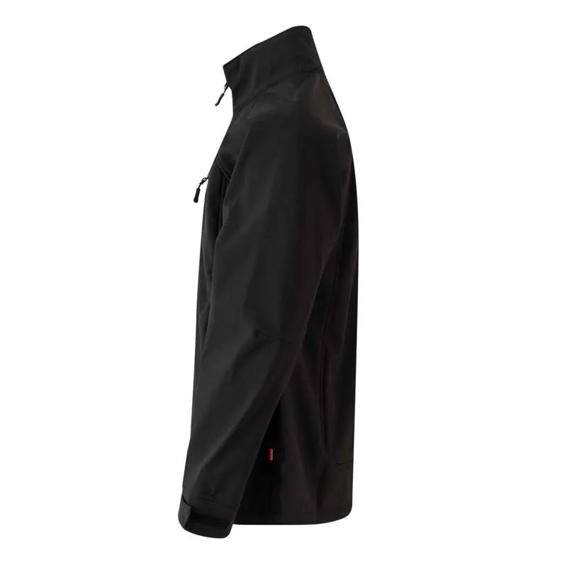 CHAQUETA SOFTSHELL NEGRA CON FORRO  VELILLA 206005