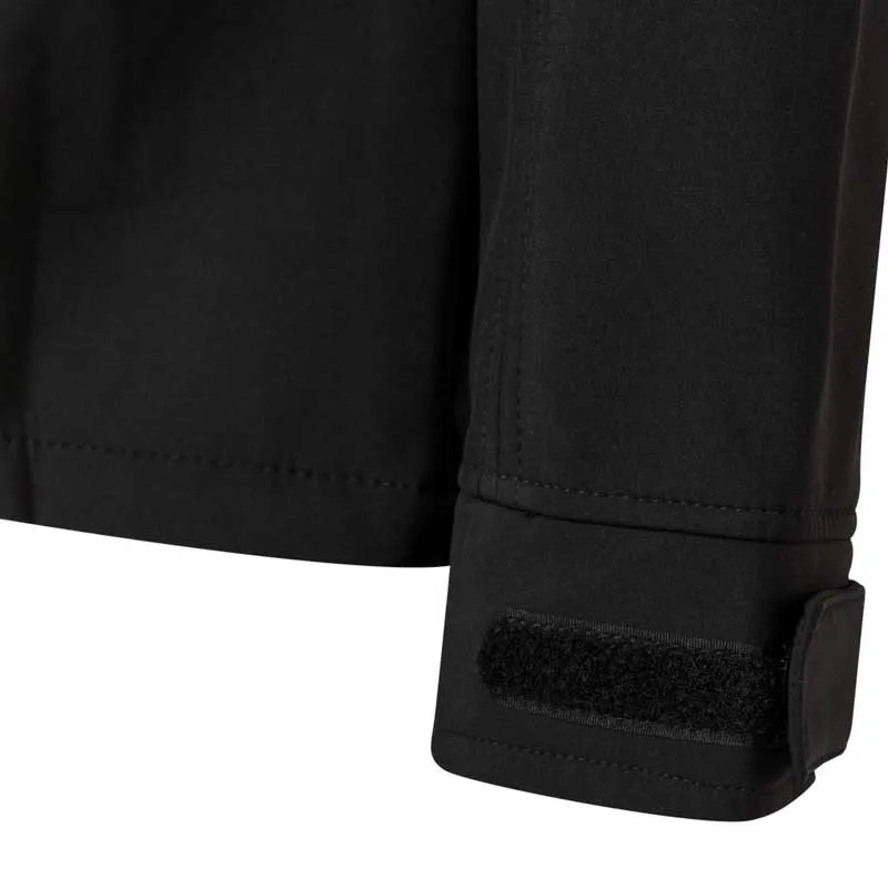 CHAQUETA SOFTSHELL NEGRA CON FORRO  VELILLA 206005