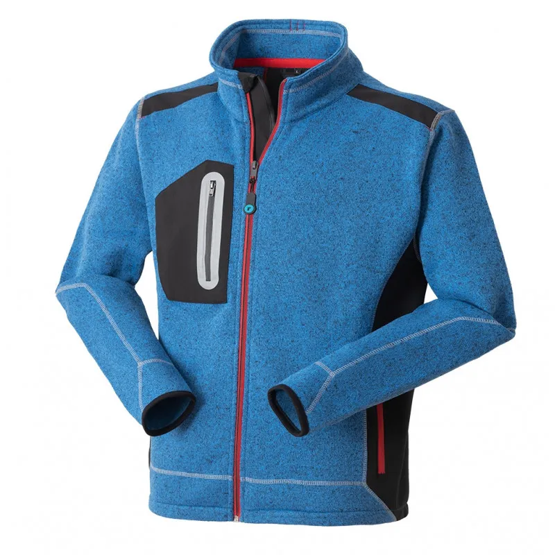 CHAQUETA SUDADERA MULTIBOLSILLOS SKILL AZUL  ROSSINI