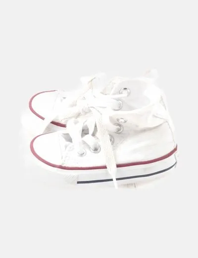 Converse Zapatilla blanca cordones