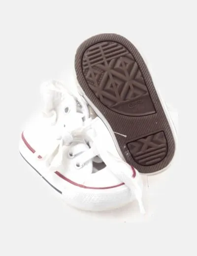 Converse Zapatilla blanca cordones