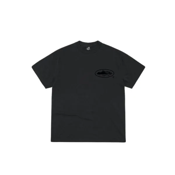 CORTEIZ  OG ISLAND TEE TRIPLE BLACK