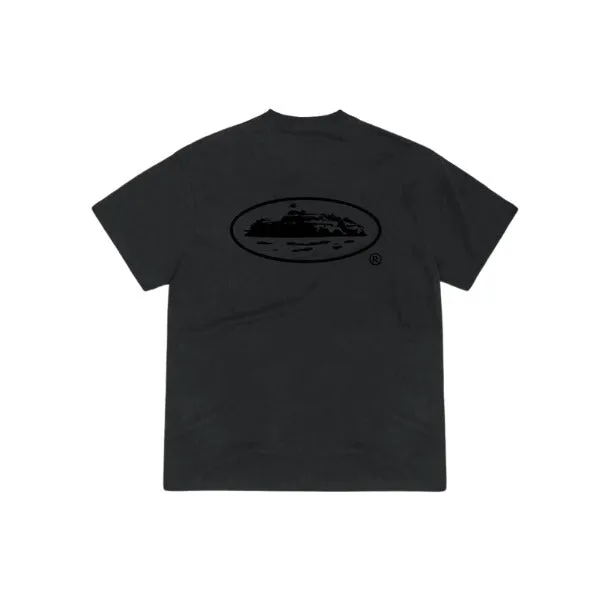 CORTEIZ  OG ISLAND TEE TRIPLE BLACK