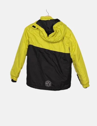 Crivit Abrigo amarillo impermeable