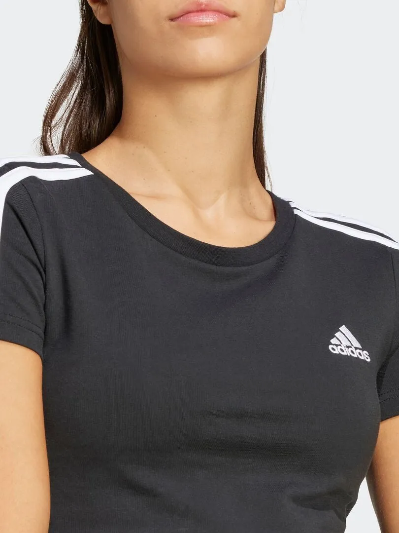CROP TOP 'ADIDAS'  NEGRO