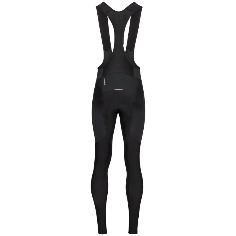 Culotte con tirantes para hombre Odlo Zeroweight Ceramiwarm (Negro)