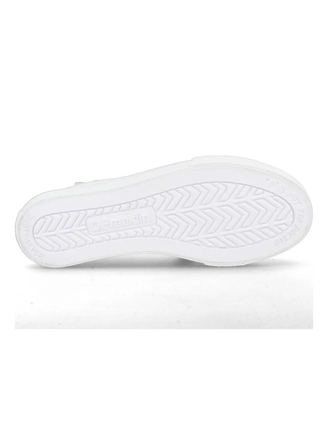 D. FRANKLIN  ZAPATILLAS ONE WAY FULL WHITE GOLD