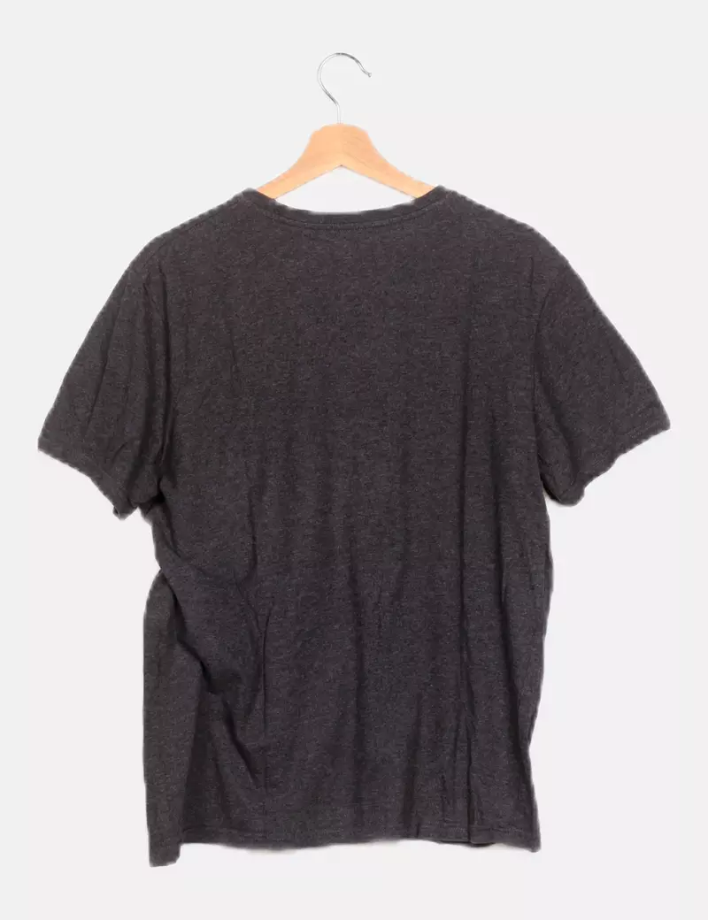 Element Camiseta gris estampado