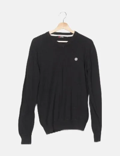 Element Jersey básico negro