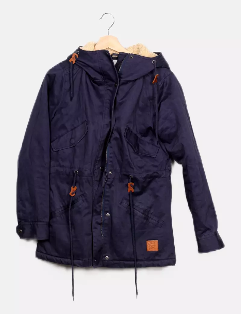 Element Parka azul borreguito