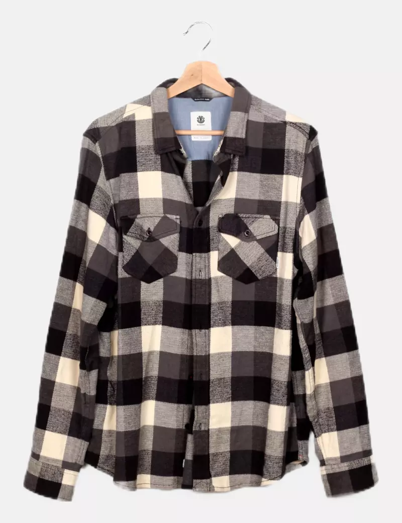 Element Sobrecamisa multicolor cuadros