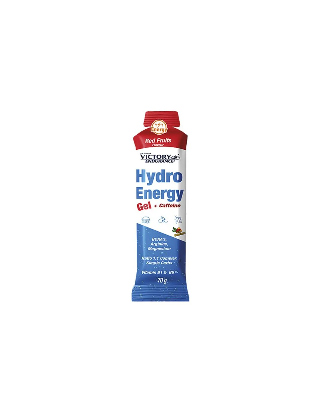 Gel Weider Hydro Energy Red Fruit+ Cafeína