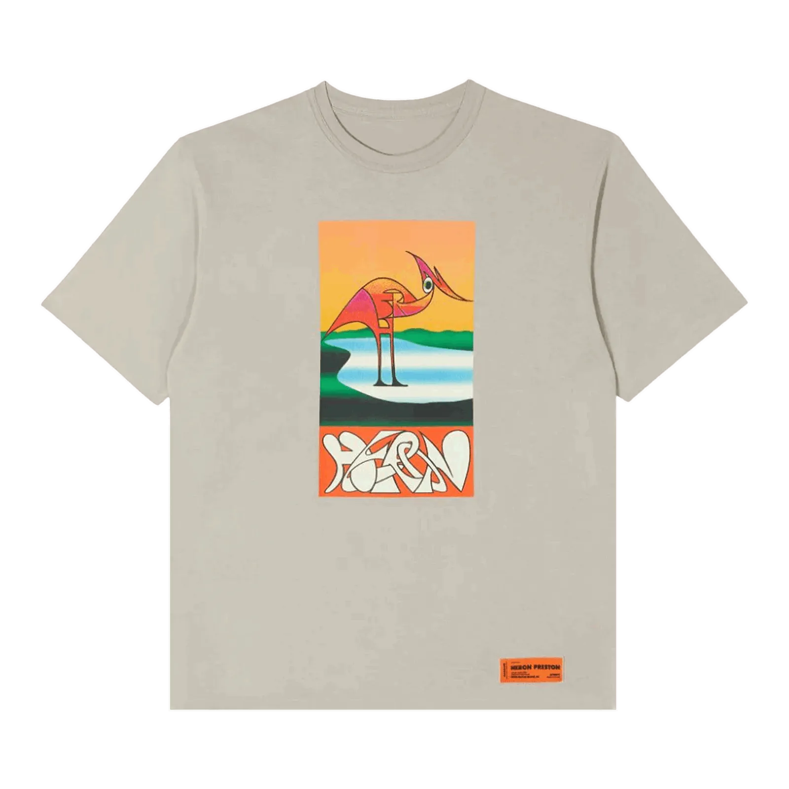 HERON PRESTON Abstract Tee