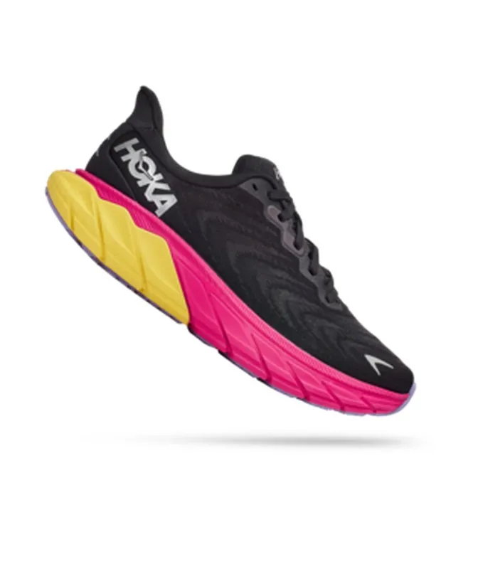 Hoka ARAHI 6 Mujer BLACK/PINK
