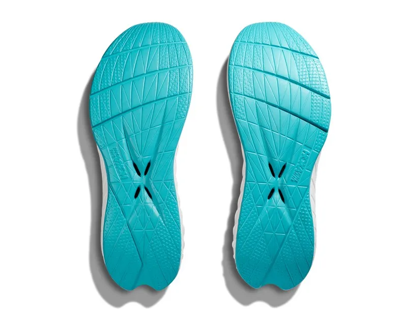 Hoka CARBON X 3 Hombre WHITE/FLAME