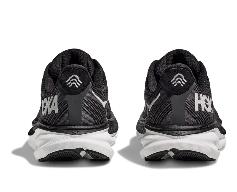 Hoka CLIFTON 9 Hombre BLACK/WHITE