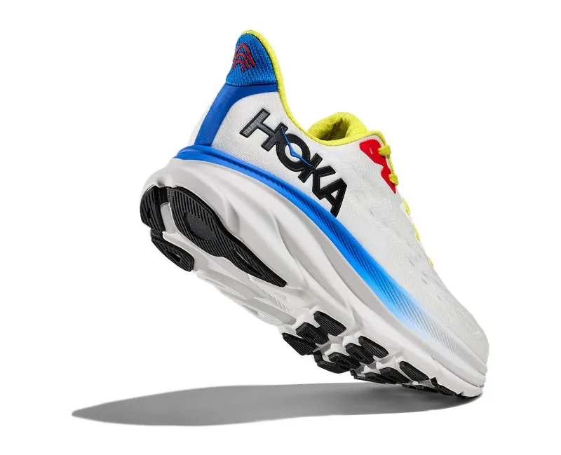 Hoka CLIFTON 9 Hombre Blanc de Blanc Virtual Blue