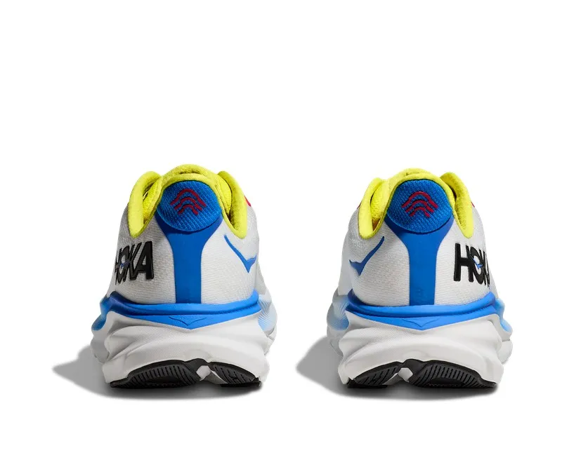 Hoka CLIFTON 9 Hombre Blanc de Blanc Virtual Blue