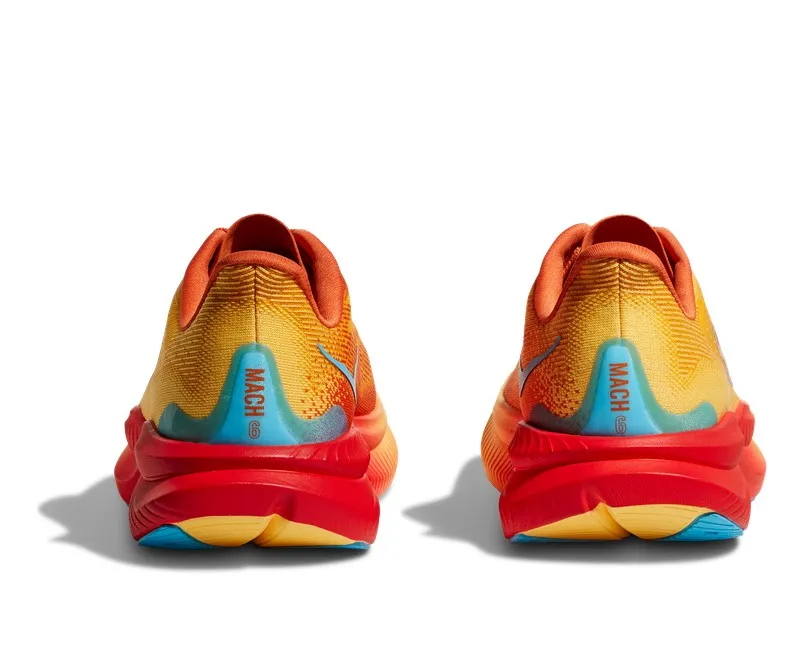 Hoka MACH 6 Mujer poppy/squash
