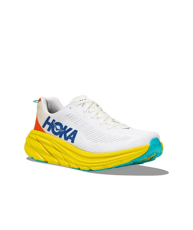 Hoka RINCON 3 Hombre WHITE/EGGNOG
