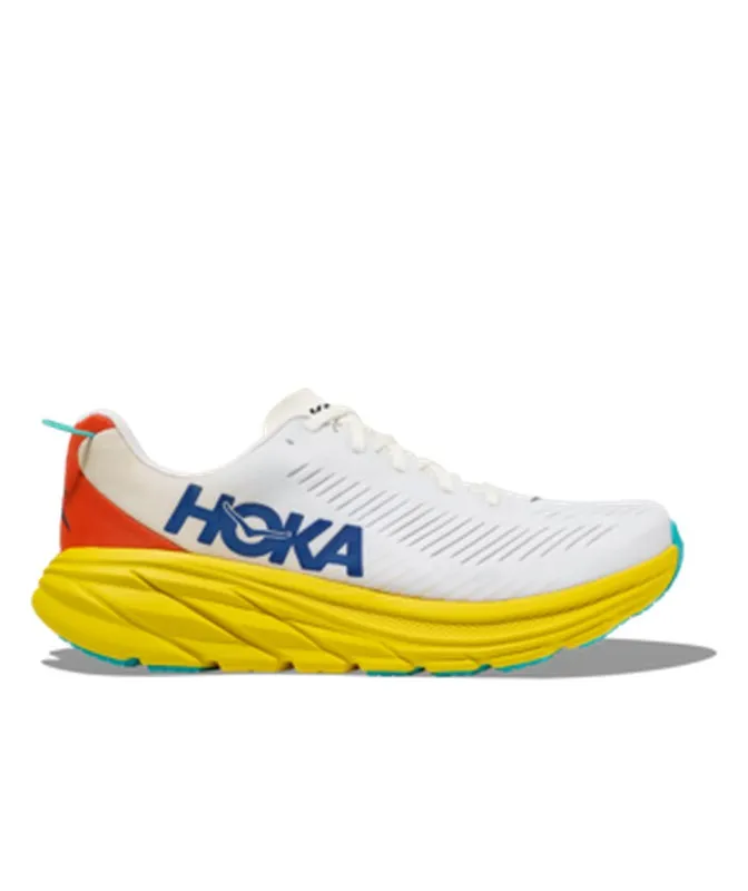 Hoka RINCON 3 Hombre WHITE/EGGNOG