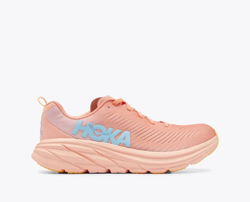 HOKA Rincon 3 Mujer shell coral / peach parfait