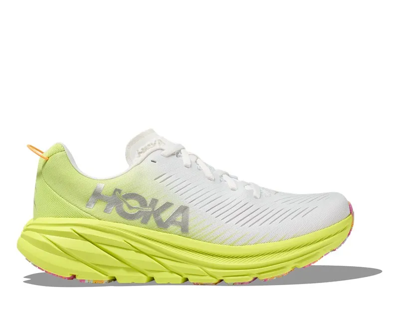Hoka Rincon 3 Mujer White / Citrus gw