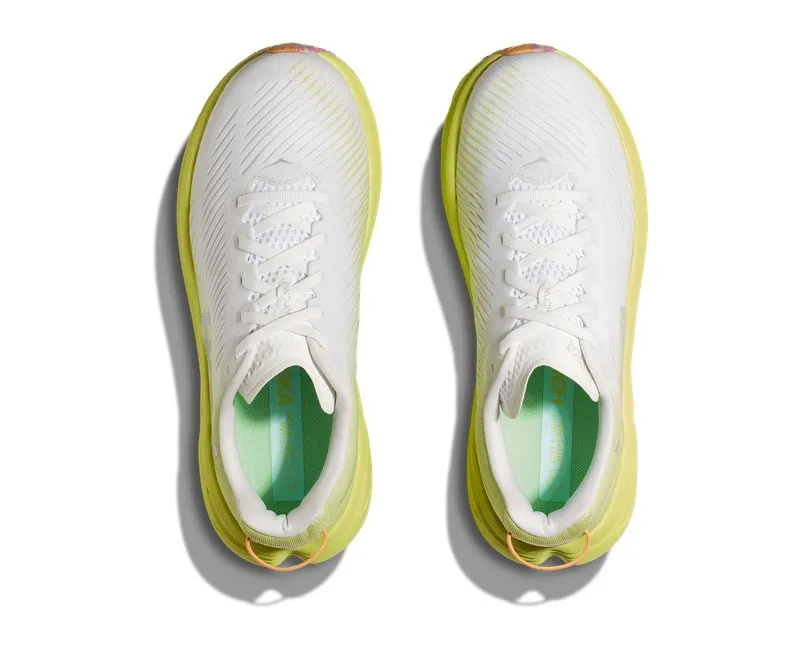 Hoka Rincon 3 Mujer White / Citrus gw
