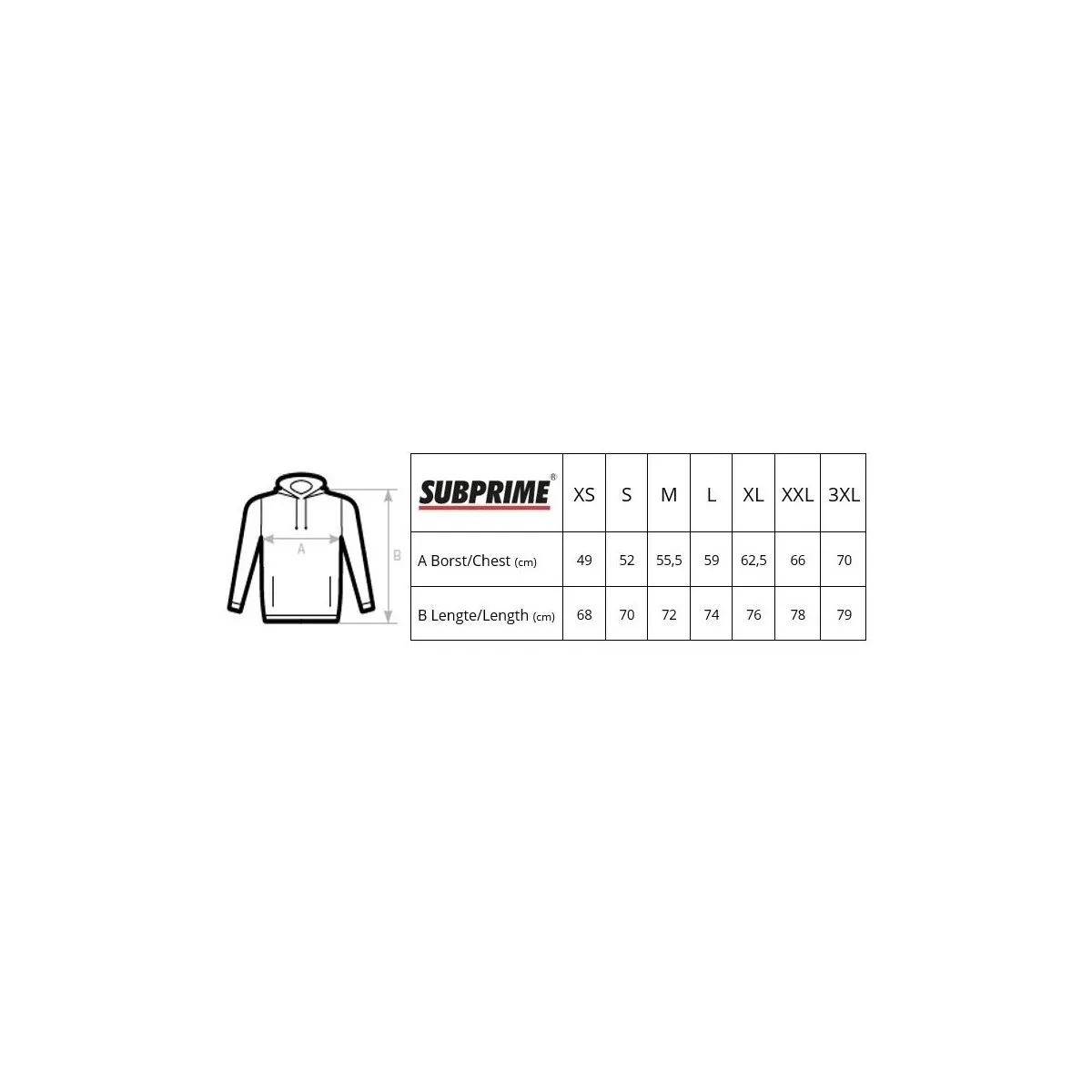 Hoodie Block Black