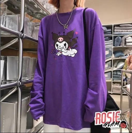 HOODIE KUROMI  ROSIEGLAM