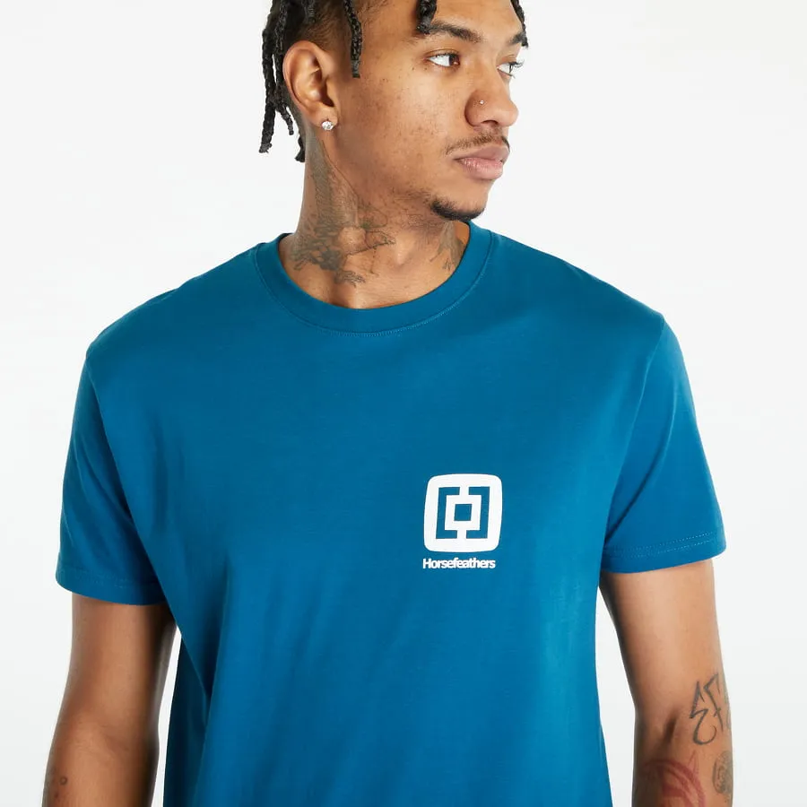 HORSEFEATHERS MINI LOGO TSHIRT