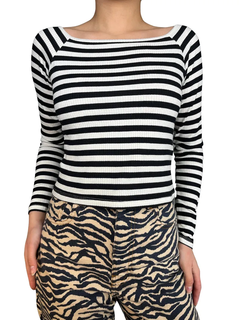 JAZMIN CHEBAR Polera Rayas