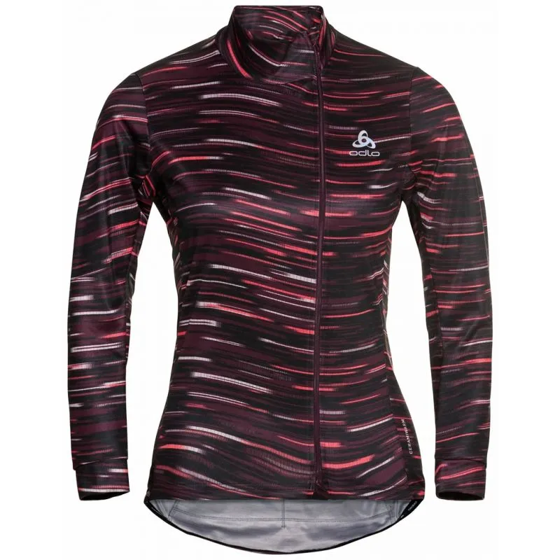 Jersey de manga larga Odlo Zeroweight Ceramiwarm (Winetasting) Mujer