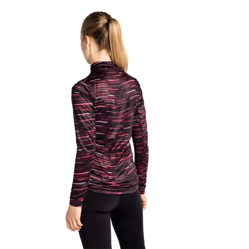 Jersey de manga larga Odlo Zeroweight Ceramiwarm (Winetasting) Mujer