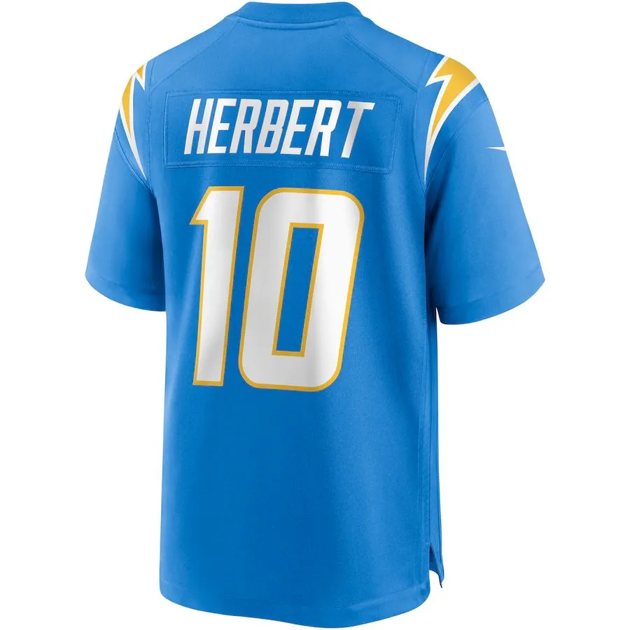 Jersey Nike Game Chargers Herbert Adulto