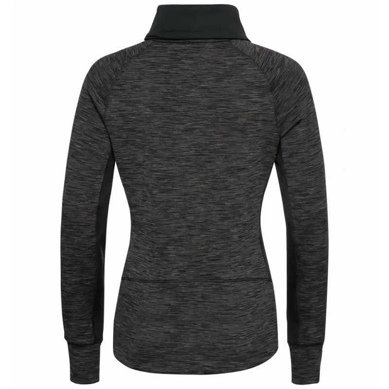 JERSEY ODLO BERRA SL (BLACK  SPACE DYE) MUJER