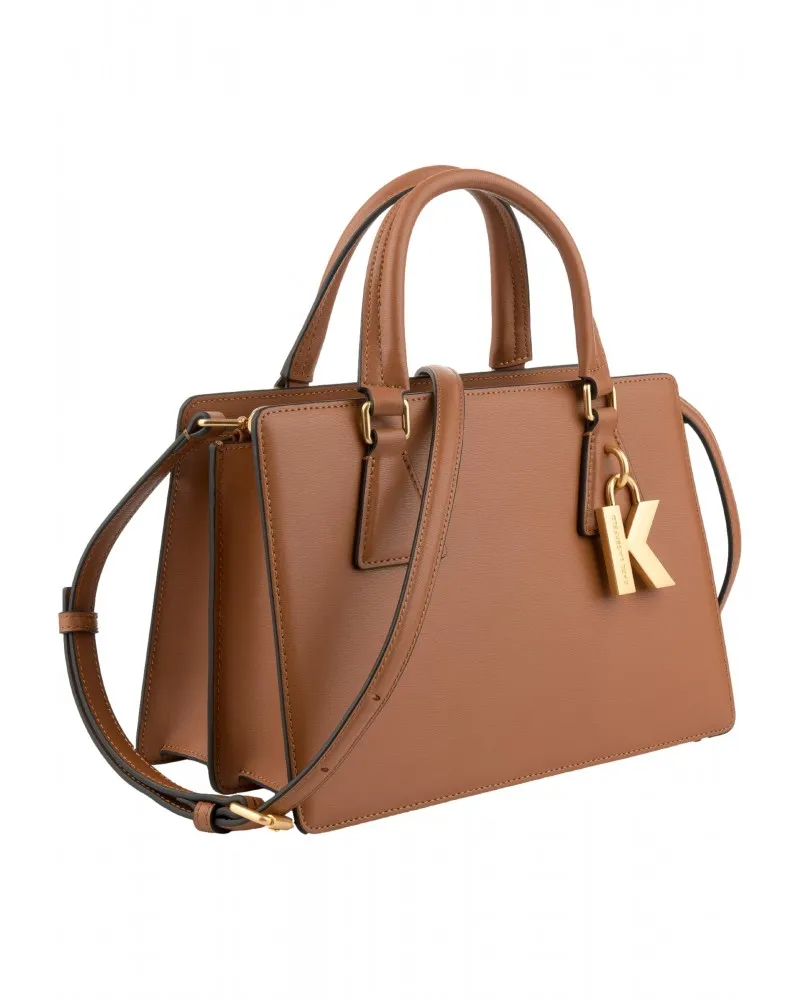 KARL LAGERFELD  BOLSO TOTE MD K/LOCK APLIQUES DORADOS
