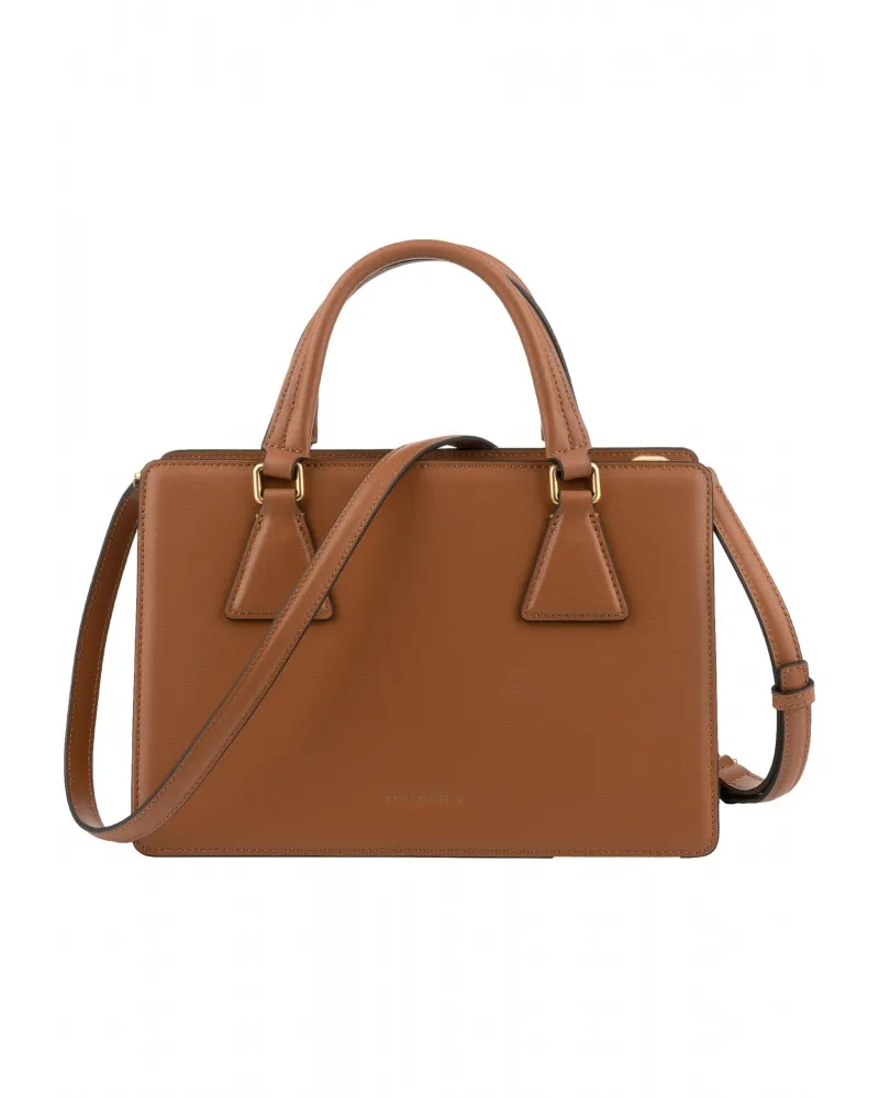 KARL LAGERFELD  BOLSO TOTE MD K/LOCK APLIQUES DORADOS