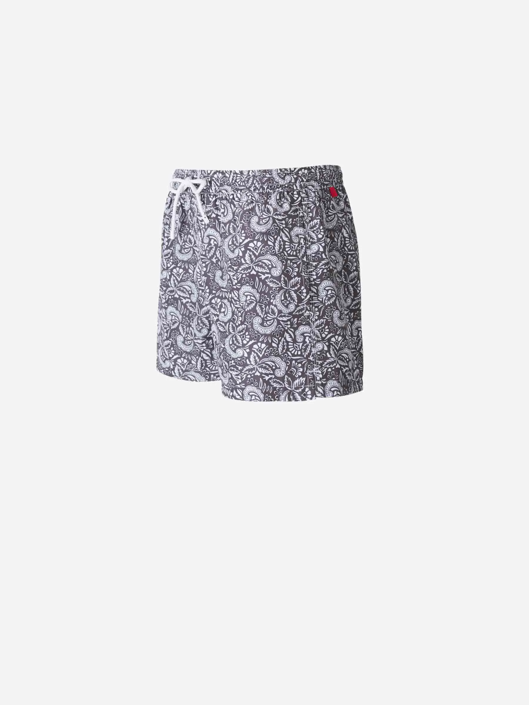 Kiton Bañador Estampado Paisley
