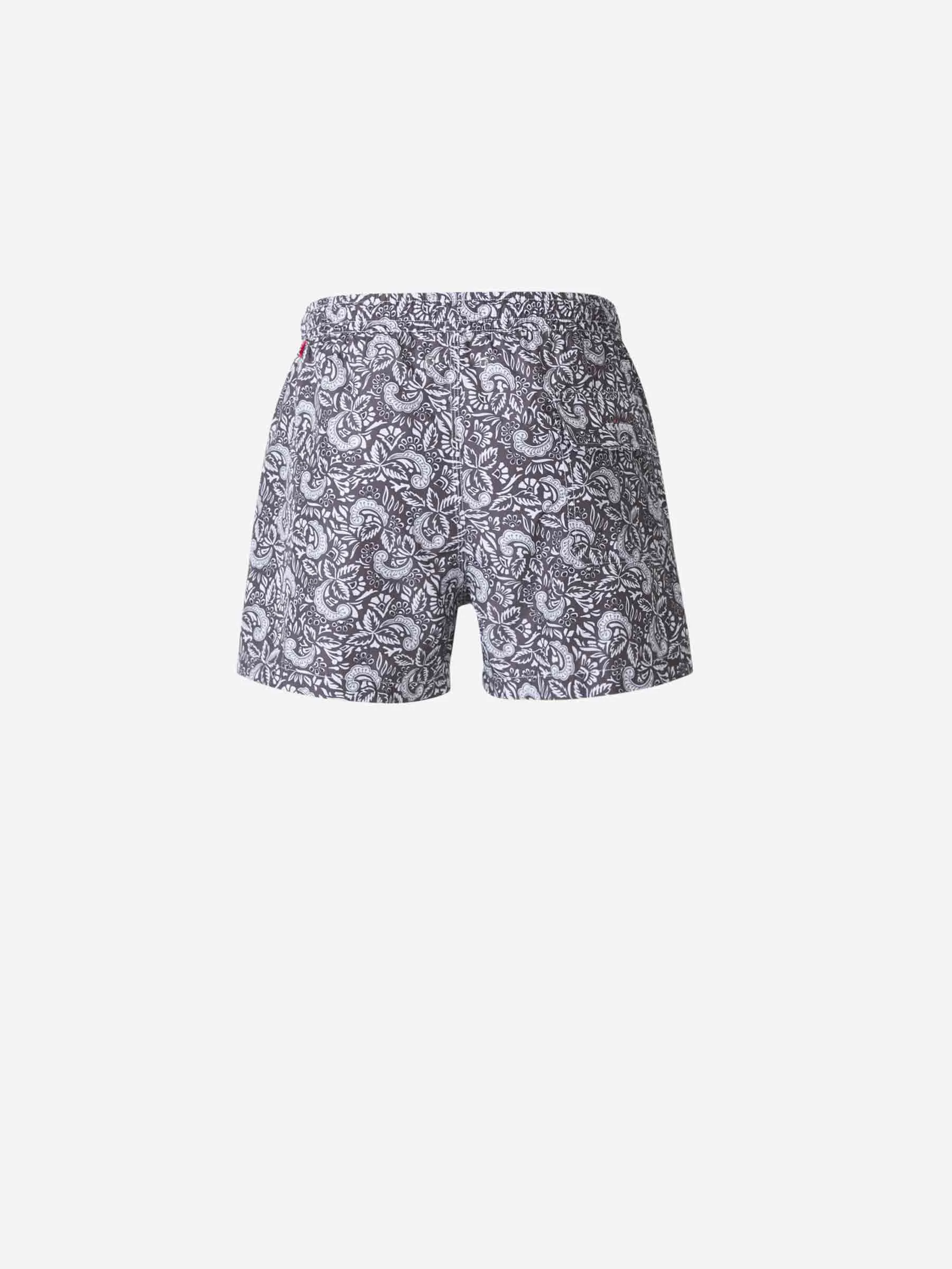 Kiton Bañador Estampado Paisley