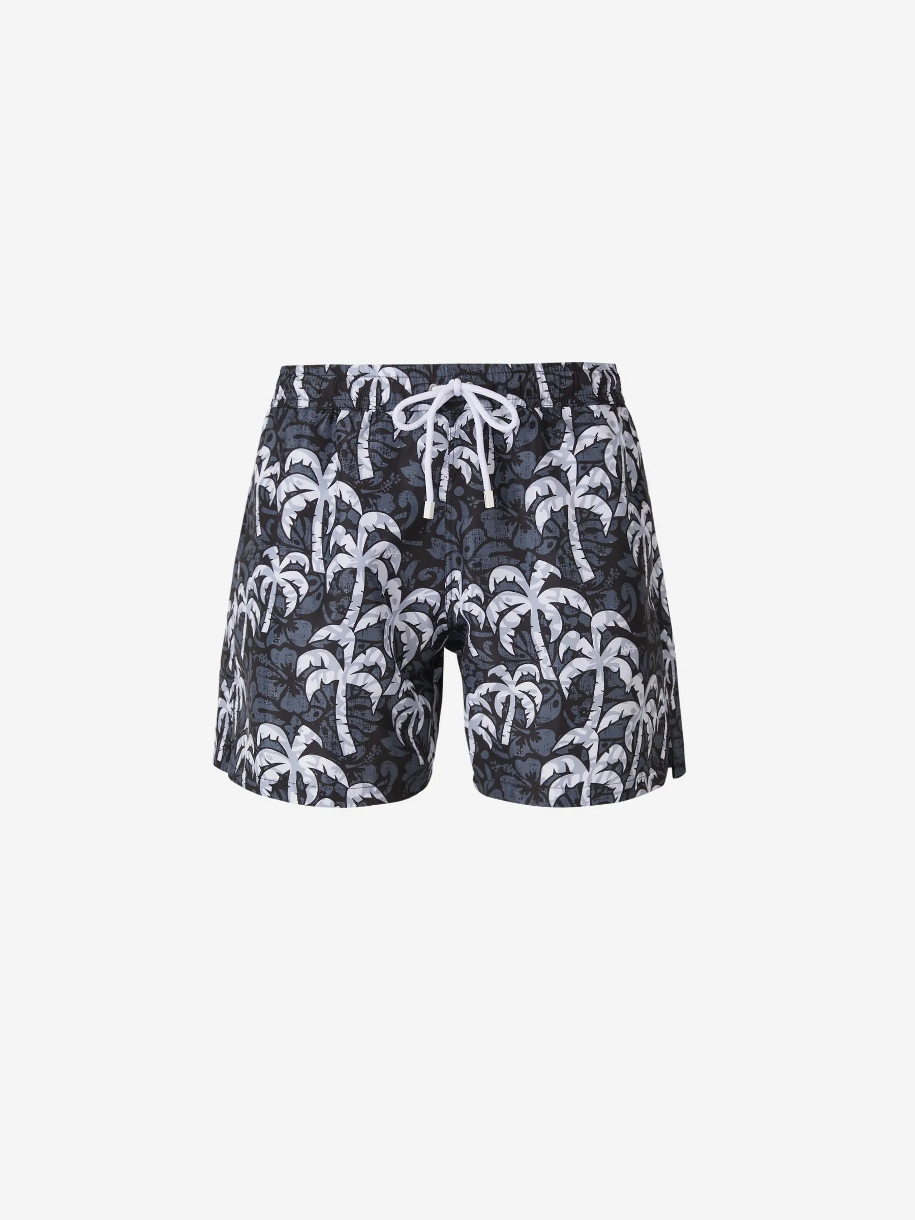 Kiton Bañador Motivo Palmeras