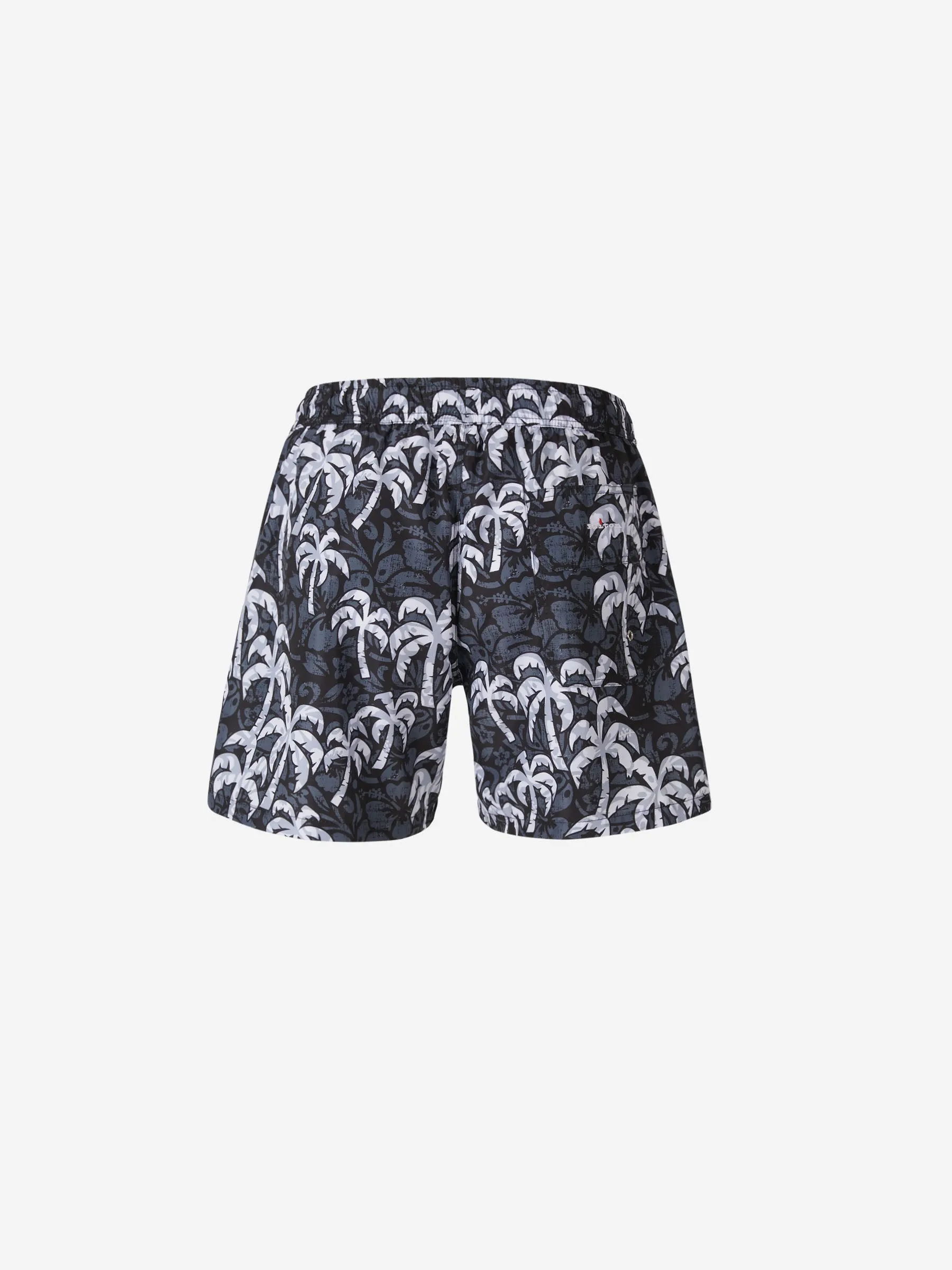 Kiton Bañador Motivo Palmeras