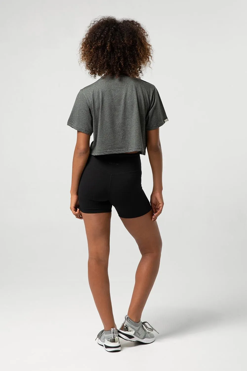 Ladies Heritage Bloch Print Crop Tee