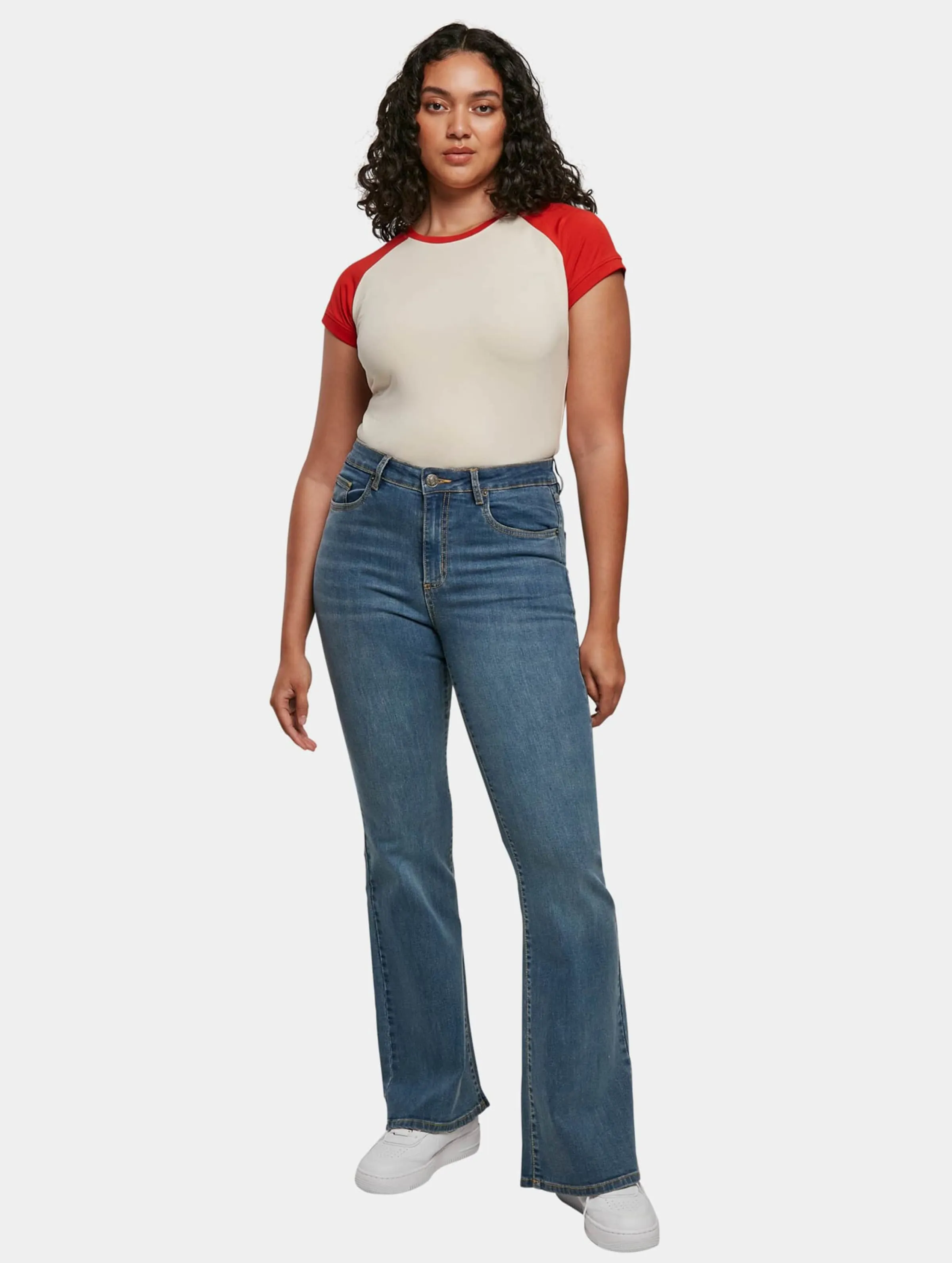 Ladies High Waist Flared