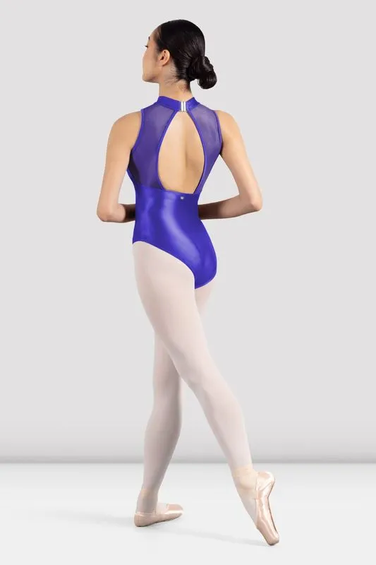 Ladies Mirella Glow Open Back Leotard