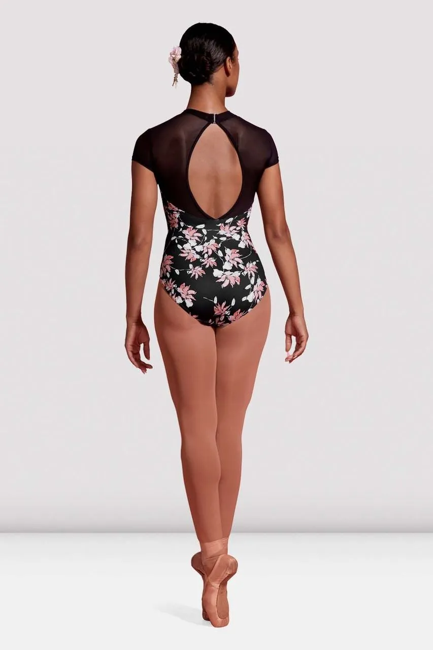 Ladies Mirella Jardin Mock Neck Leotard
