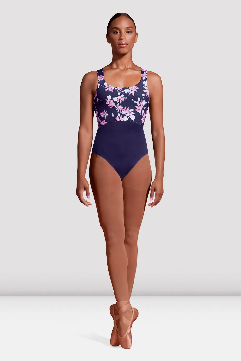 Ladies Mirella Jardin Wide Strap Leotard