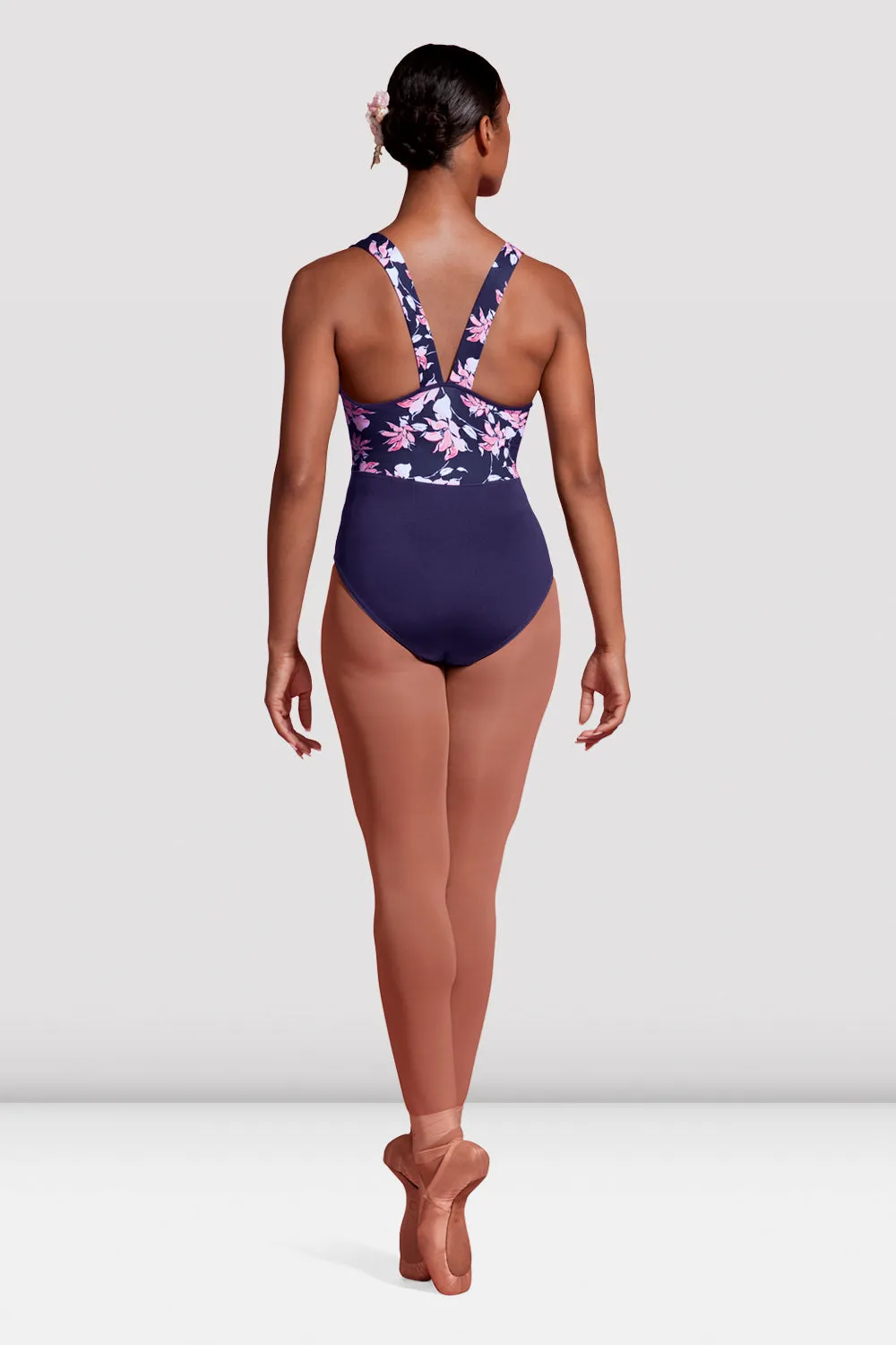 Ladies Mirella Jardin Wide Strap Leotard