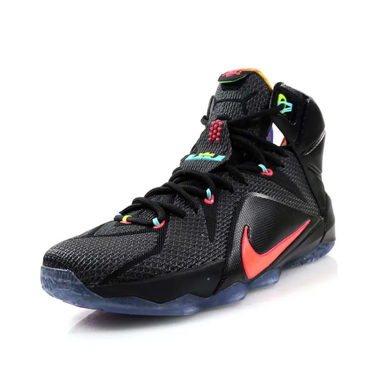 Lebron XII "Data" (068/negro/crimson)