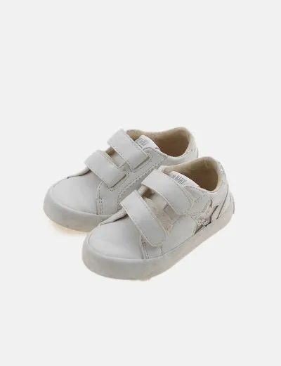 Lefties Zapatilla blanca velcro